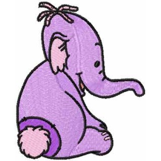 Heffalump embroidery design - Embroidery Design