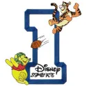 Winnie Pooh Sport Number One embroidery design showcasing playful motifs for fun stitching projects.