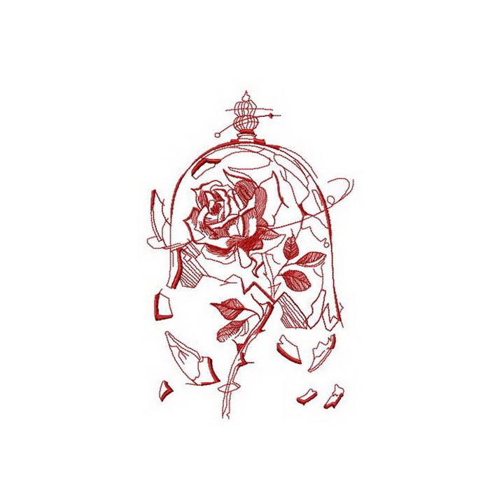 Broken dome embroidery design - Embroidery Design