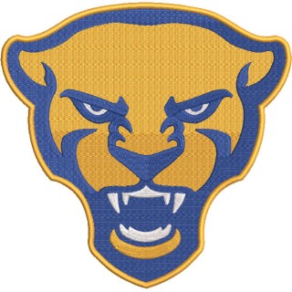 Pittsburgh Panthers 2019 Secondary Logo embroidery design - Embroidery Design