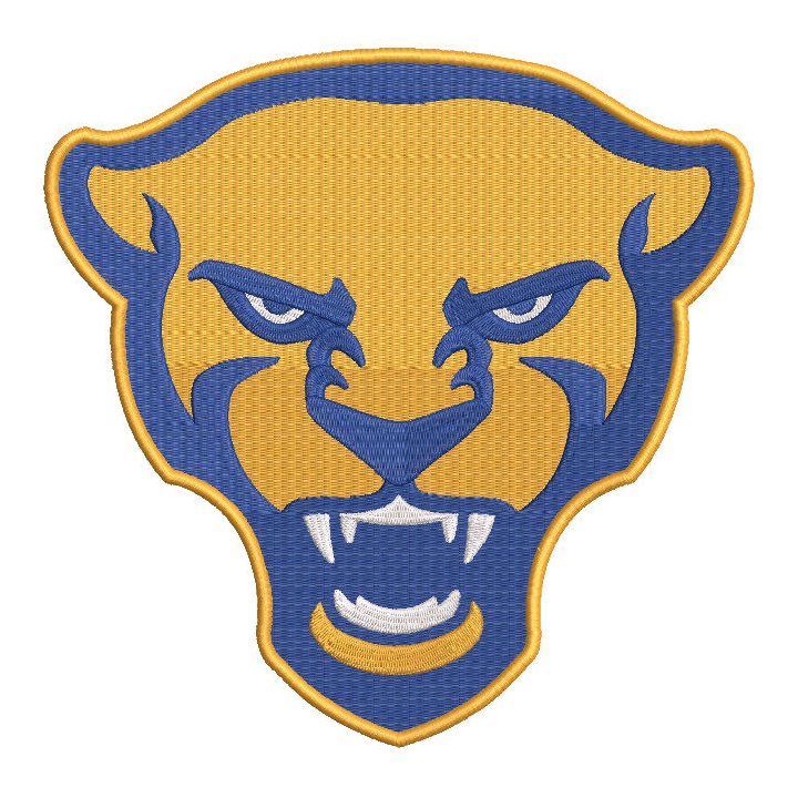 Pittsburgh Panthers 2019 Secondary Logo embroidery design - Embroidery Design