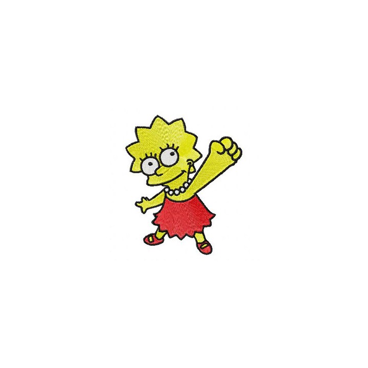 Lisa Simpson 1 embroidery design - Embroidery Design