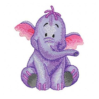 Heffalump 2 embroidery design - Embroidery Design