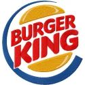 Embroidery design featuring the iconic Burger King logo, perfect for fast food-themed stitching projects.