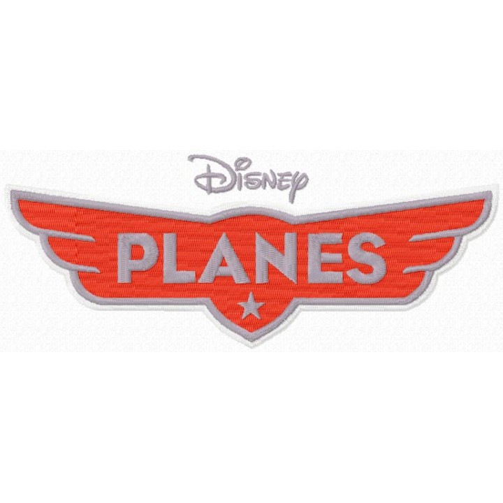 Disney Planes logo embroidery design - Embroidery Design