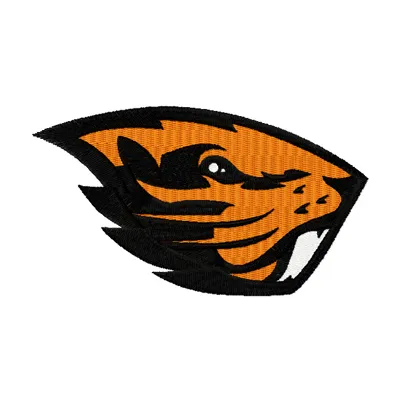 Oregon State Beavers Logo 2013 embroidery design preview showcasing collegiate sports theme.