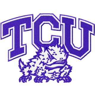 TCU Horned Frogs Logo embroidery design - Embroidery Design