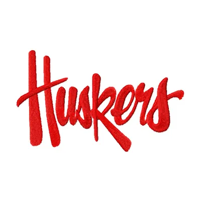 Nebraska Cornhuskers Logo embroidery design preview showcasing intricate stitching patterns for sports enthusiasts.