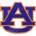 Auburn University Athletic Logo embroidery design showcasing the iconic emblem for stitching on apparel or accessories.