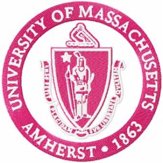 University of Massachusetts at Amherst Logo embroidery design - Embroidery Design