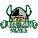 Cleveland State University Logo embroidery design for college sports, showcasing detailed stitching patterns.