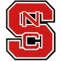 North Carolina State Wolfpack logo embroidery design featuring the iconic emblem for creative stitching projects.