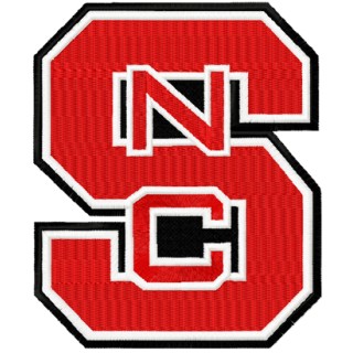 North Carolina State Wolfpack logo embroidery design - Embroidery Design