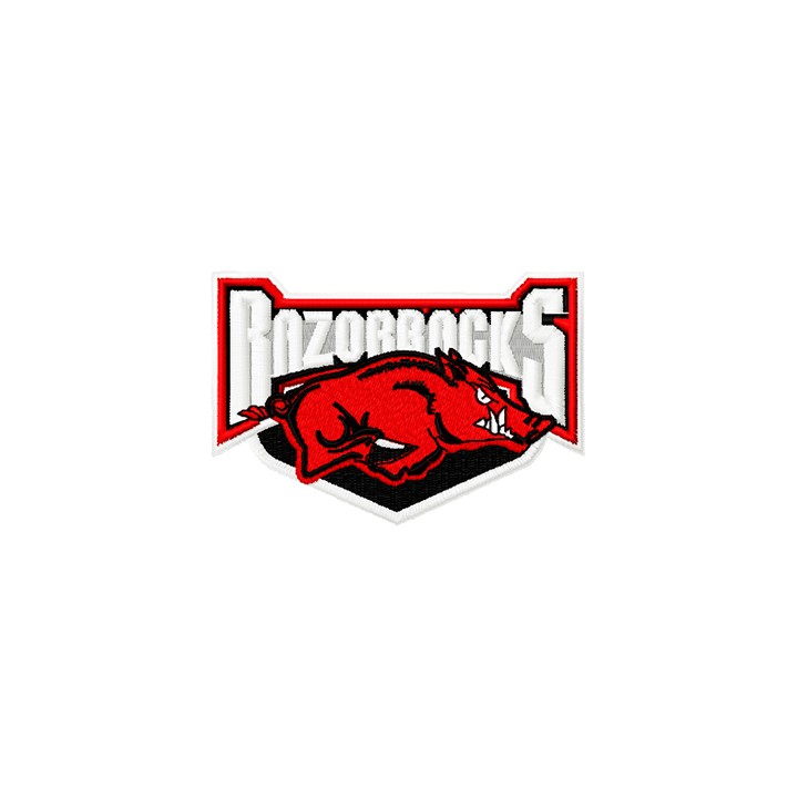 Arkansas Razorbacks Logo embroidery design - Embroidery Design