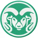 Colorado State Rams embroidery design showcasing a spirited college sports motif for custom stitching projects.