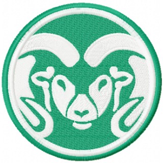 Colorado State Rams embroidery design - Embroidery Design