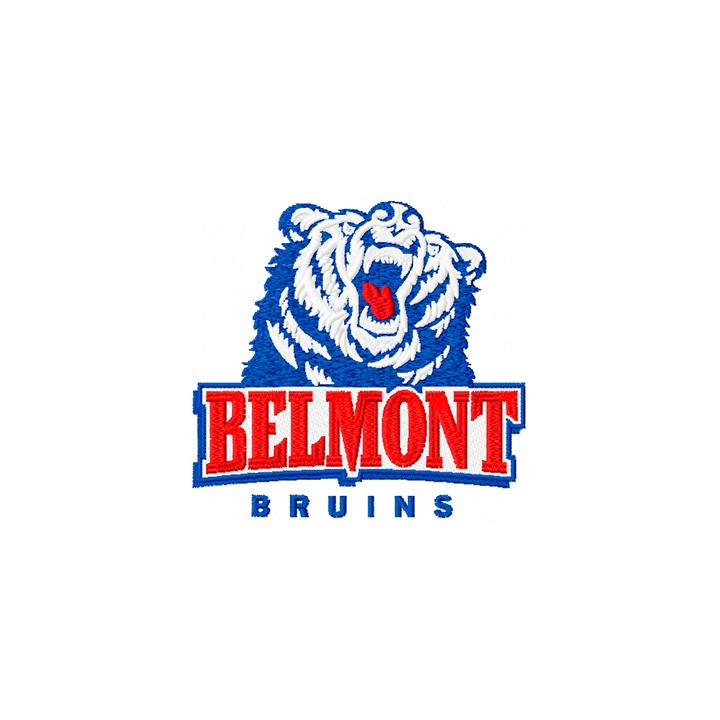 Belmont Bruins Logo embroidery design - Embroidery Design