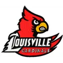 Louisville Cardinals logo embroidery design preview, showcasing intricate stitching patterns for sports enthusiasts.
