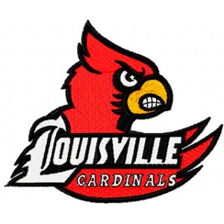 Louisville Cardinals logo embroidery design - Embroidery Design
