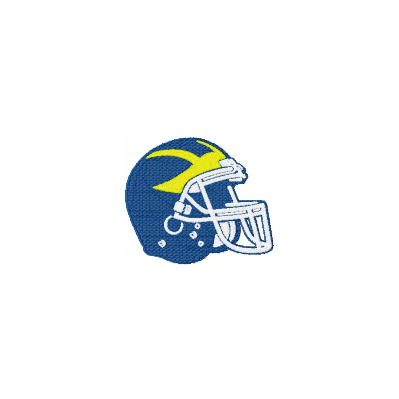 Delaware Blue Hens Helmet embroidery design showcasing a spirited college sports motif for creative stitching projects.