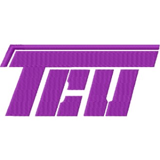 Texas Christian University alternative logo embroidery design - Embroidery Design