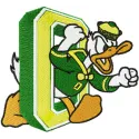Oregon Ducks Logo 2 embroidery design