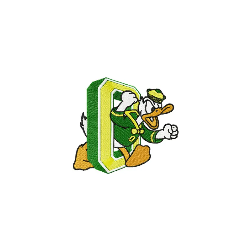 Oregon Ducks Logo 2 embroidery design