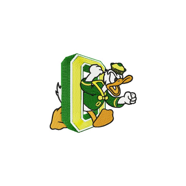 Oregon Ducks Logo 2 embroidery design - Embroidery Design