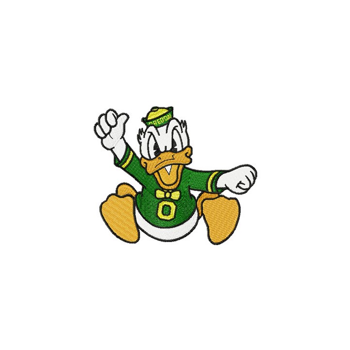 Oregon Ducks Logo embroidery design - Embroidery Design