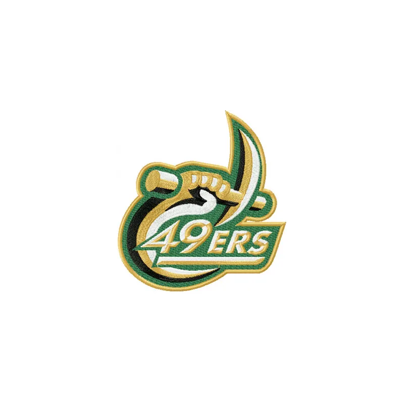 Charlotte 49ers Logo embroidery design showcasing a detailed stitched motif for embroidery enthusiasts.