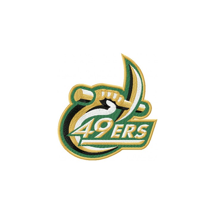 Charlotte 49ers Logo embroidery design - Embroidery Design