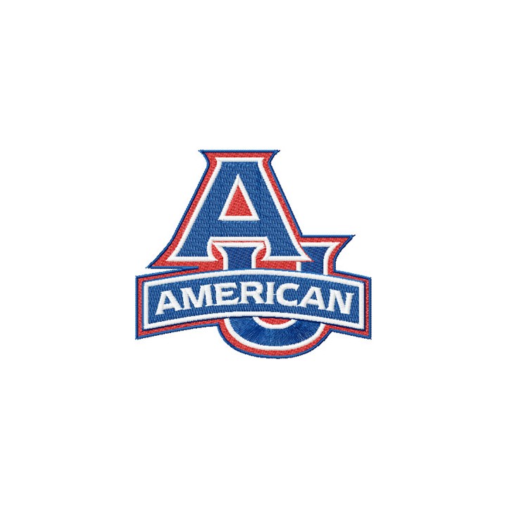 American University Logo embroidery design - Embroidery Design