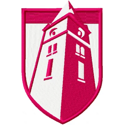 Cumberland University logo embroidery design preview for college sports stitching patterns.