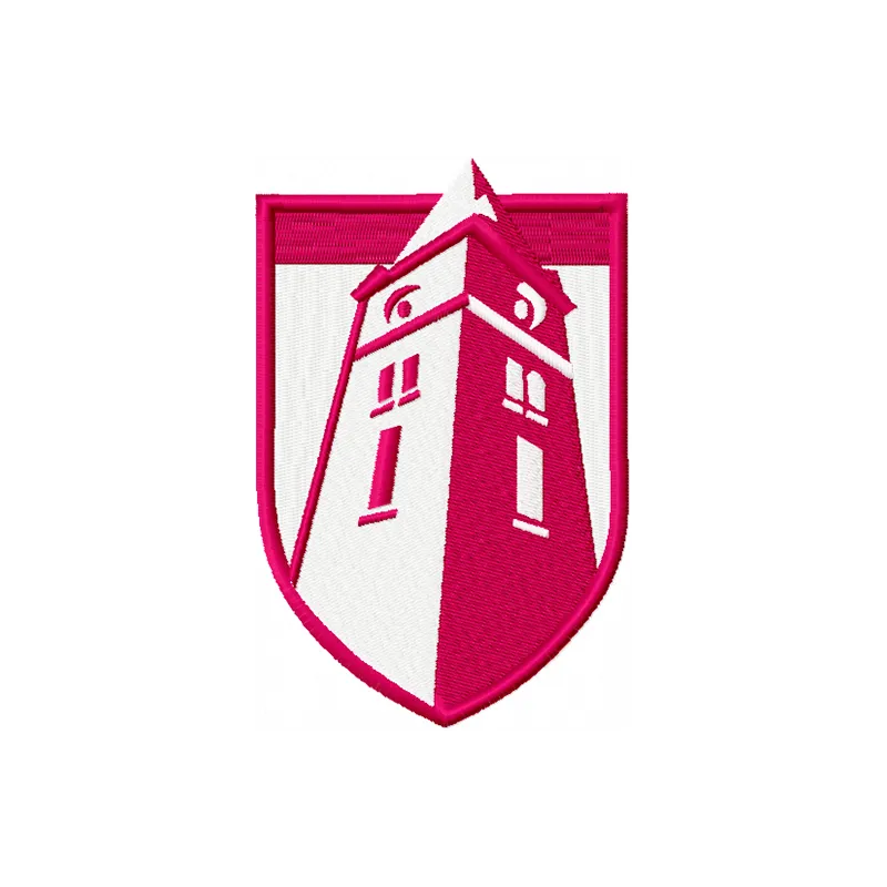 Cumberland University logo embroidery design preview for college sports stitching patterns.