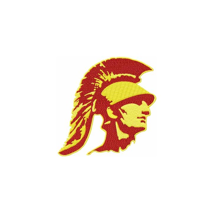 Southern California Trojan Logo embroidery design - Embroidery Design