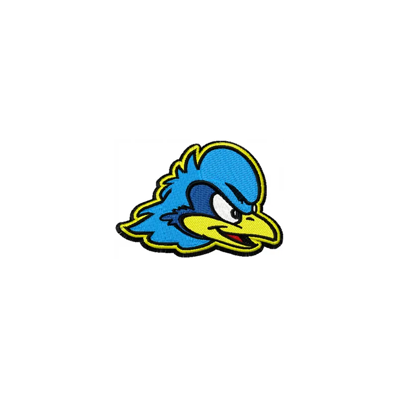 Delaware Blue Hens logo embroidery design showcasing the university's spirit for college sports enthusiasts.