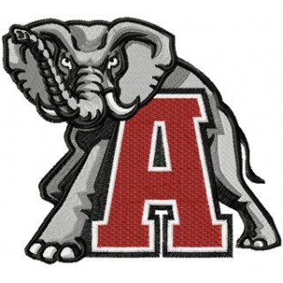 Alabama Crimson Tide Logo embroidery design - Embroidery Design