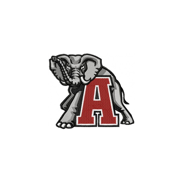 Alabama Crimson Tide Logo embroidery design - Embroidery Design