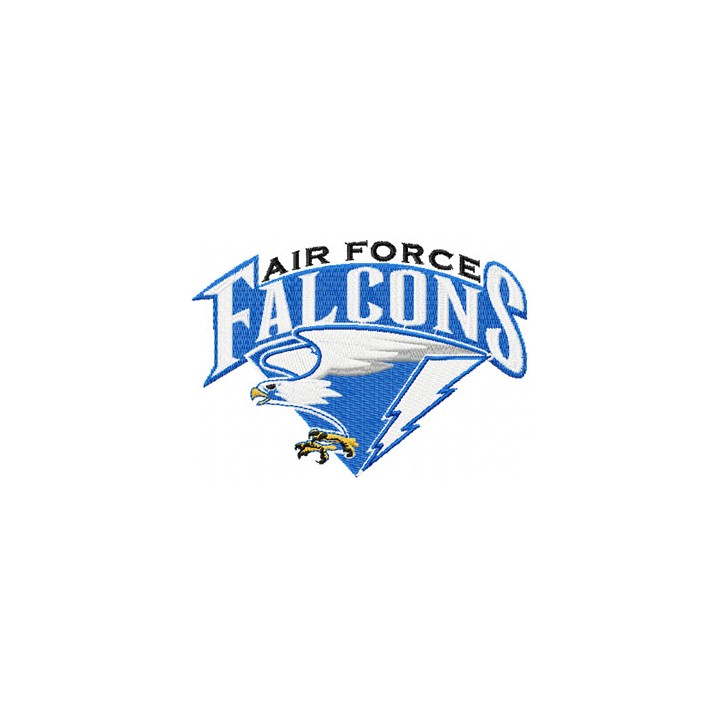 Air Force Falcons logo embroidery design - Embroidery Design