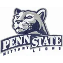 Embroidery design of the Penn State Nittany Lions logo, perfect for stitching on apparel and accessories.