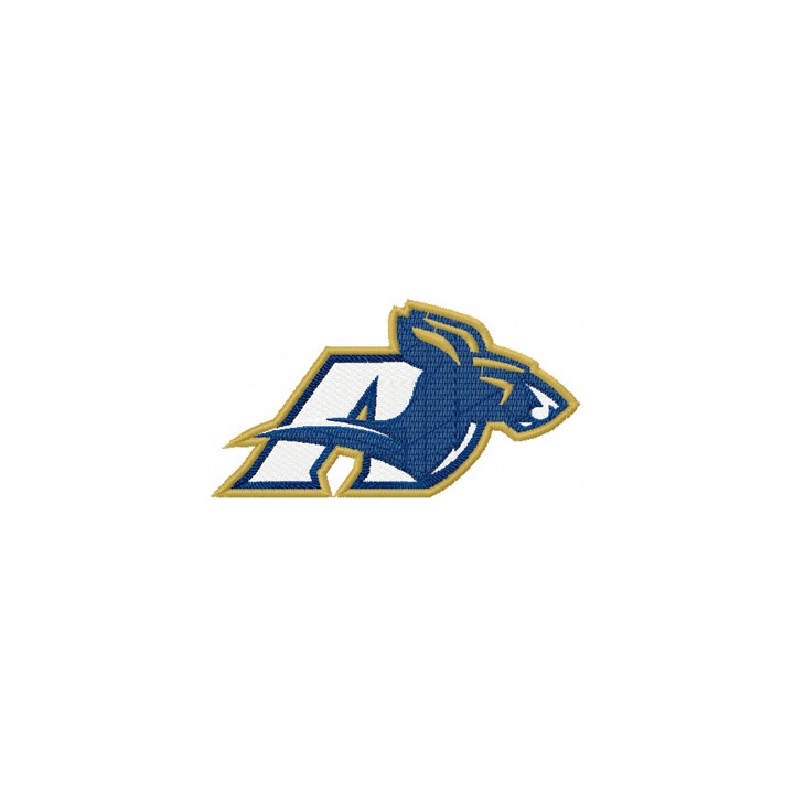 Akron Zips Alternate Logo embroidery design - Embroidery Design