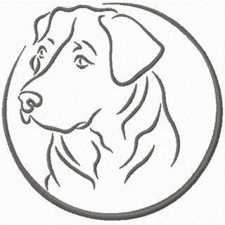 Dog embroidery design - Embroidery Design
