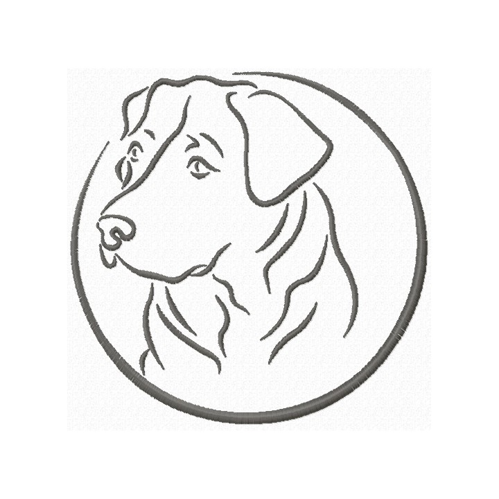 Dog embroidery design - Embroidery Design