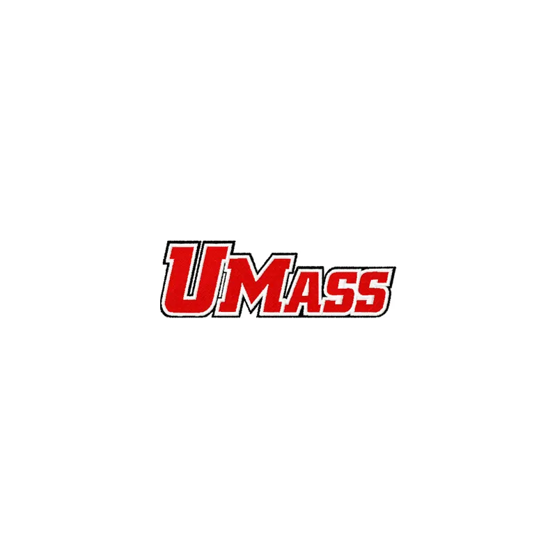 Umass embroidery design showcasing college spirit, perfect for stitching on t-shirts, hoodies, or tote bags.