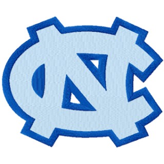 University of North Carolina at Chapel Hill embroidery design - Embroidery Design