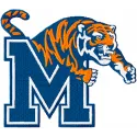 Memphis Tigers Alternate Logo embroidery design for college sports, ideal for stitching on caps and hoodies.
