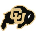 Embroidery design of the Colorado Buffaloes logo, ideal for stitching on apparel and accessories.