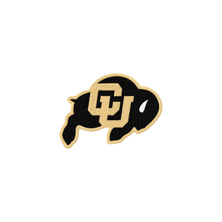 Colorado Buffaloes logo embroidery design - Embroidery Design