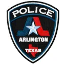 Texas Arlington police department badge embroidery design showcasing intricate stitching patterns for uniform embellishments.