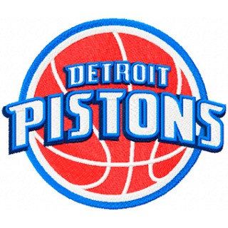Detroit Pistons Primary Logo embroidery design - Embroidery Design